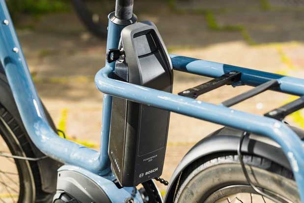 Benno Bikes RemiDemi 9D eBike is powered by a Bosch PowerPack 400 battery