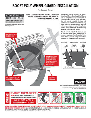 Boost Poly Wheel Guard Installation Manual
