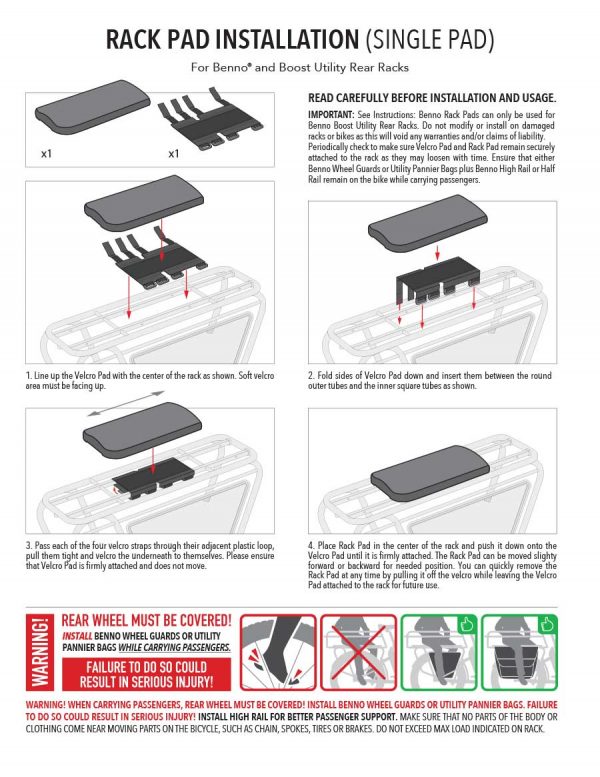 Rack Pad Installation Manual