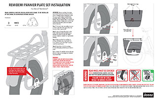 RemiDemi Pannier Plate Set Installation Manual